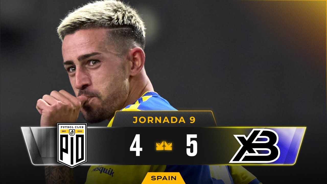 PIO FC de RIVERS VS XBUYER TEAM de XBUYER | Partido completo Jornada 9  (4-5)
