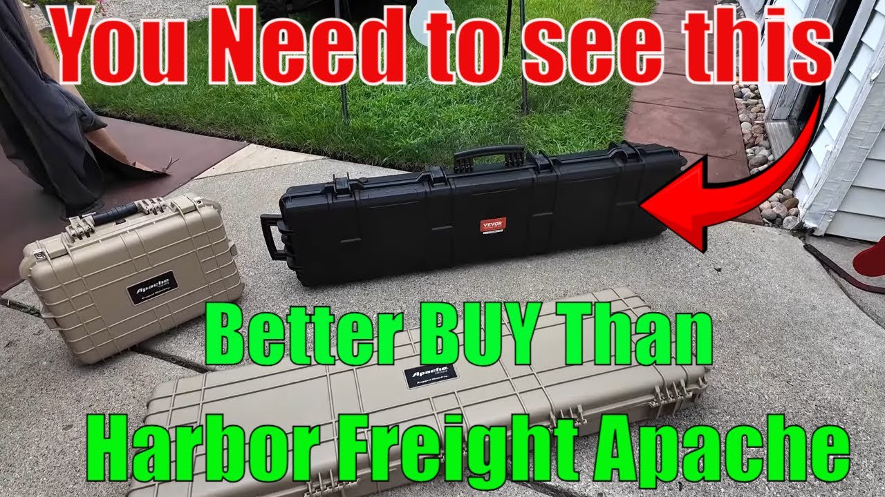 Кейс для винтовки Vevor лучше, чем Harbor Freight Apache 9800