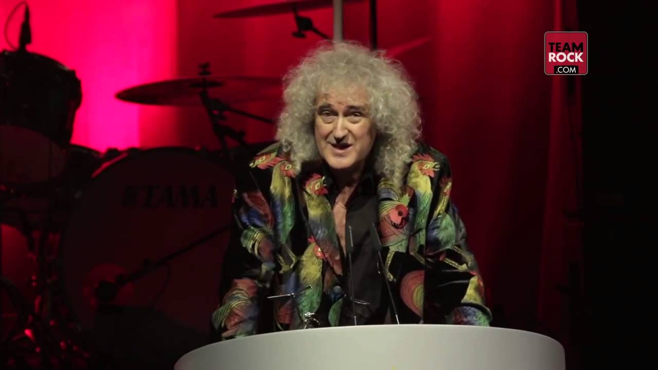 Queen Living Legends Award Speeches: Joe Satriani & Brian May 11/11/2015