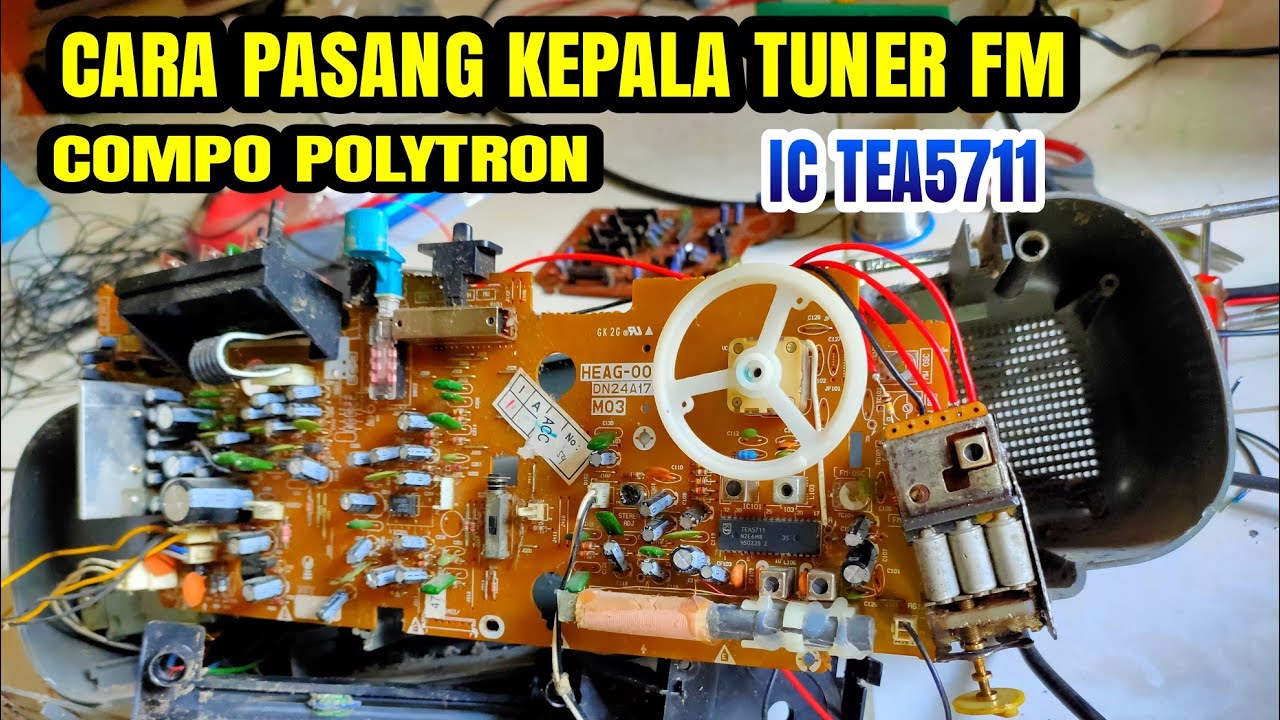CARA PASANG KEPALA TUNER FM PADA COMPO POLYTRON