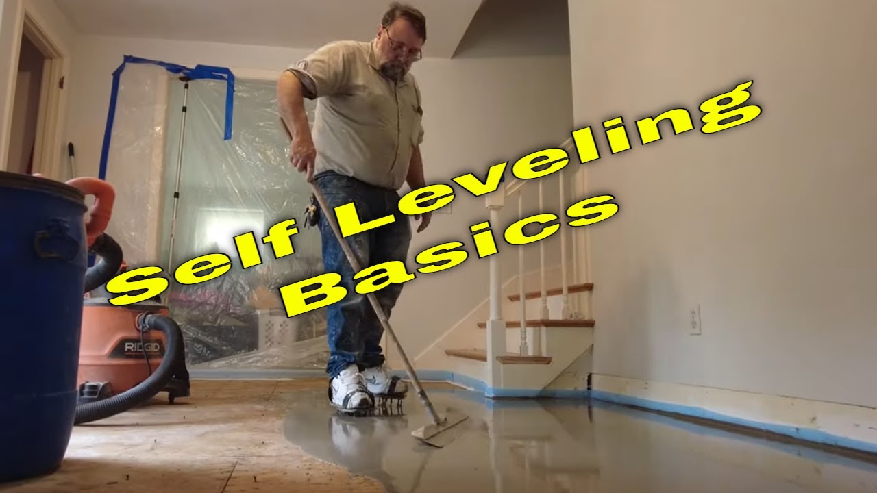 How To Self-level A Floor: The Basics