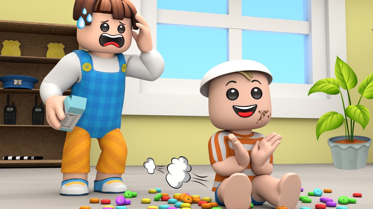ROBLOX Brookhaven 🏡RP: Taking care of little baby | King Roblox