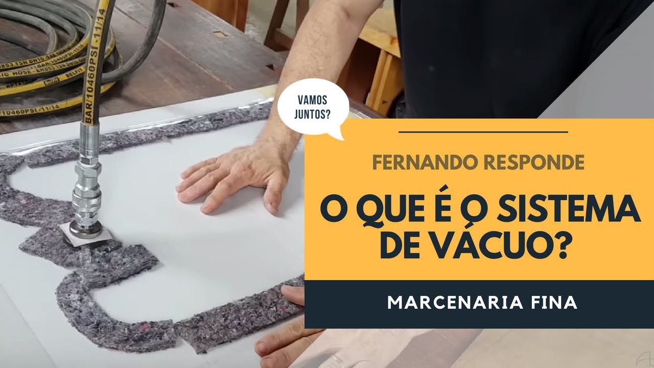 O que é o sistema de vácuo? Fernando responde.