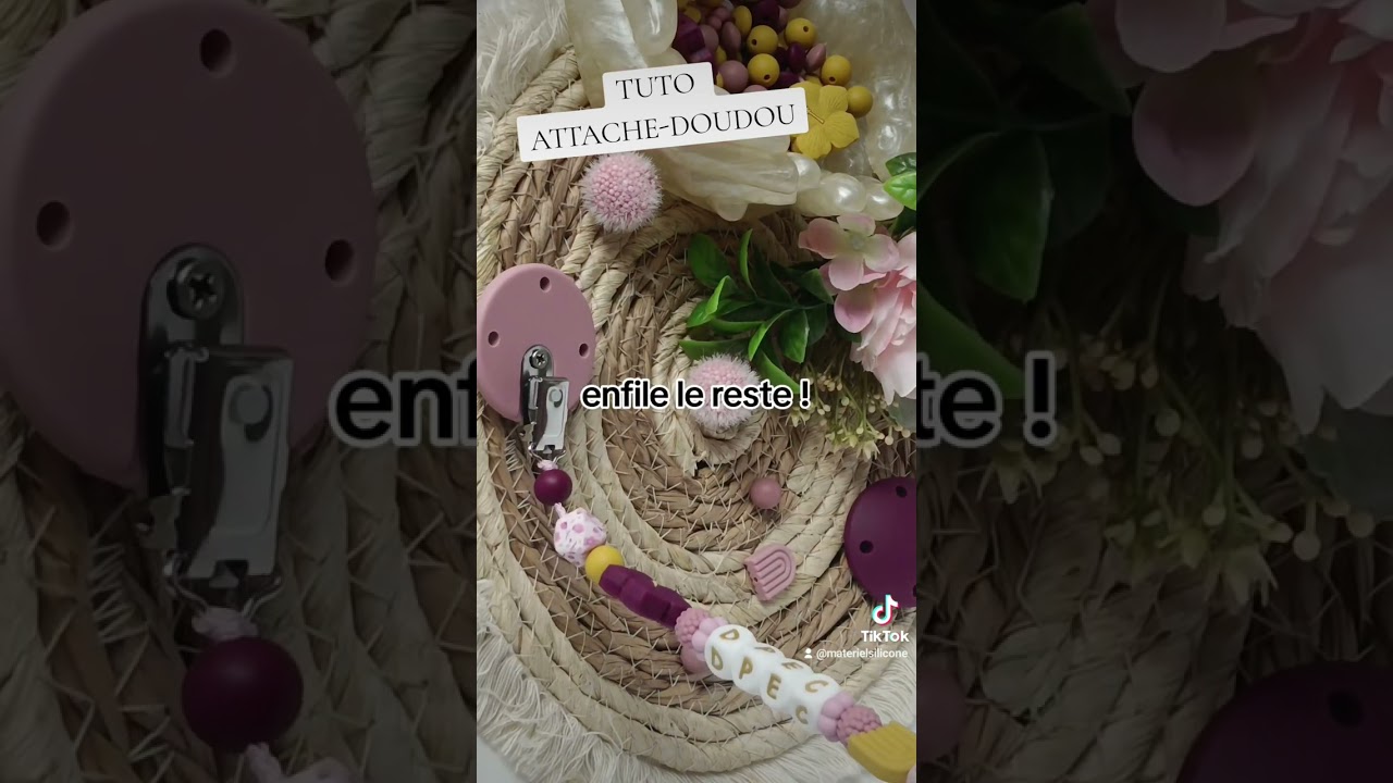 tuto attache-doudou, sécurise tes noeuds