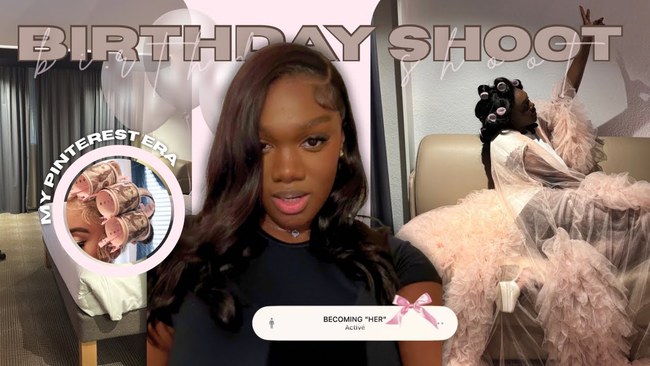 B-DAY WEEK | come with me to prepare my birthday shoot 🍰🤍 