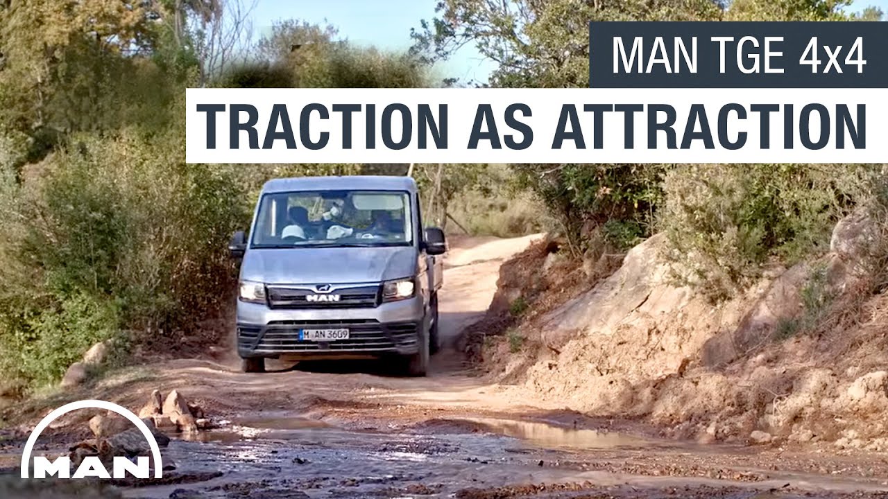 MAN TGE 4x4 – Makes Traction an Attraction | MAN Trucks & Bus