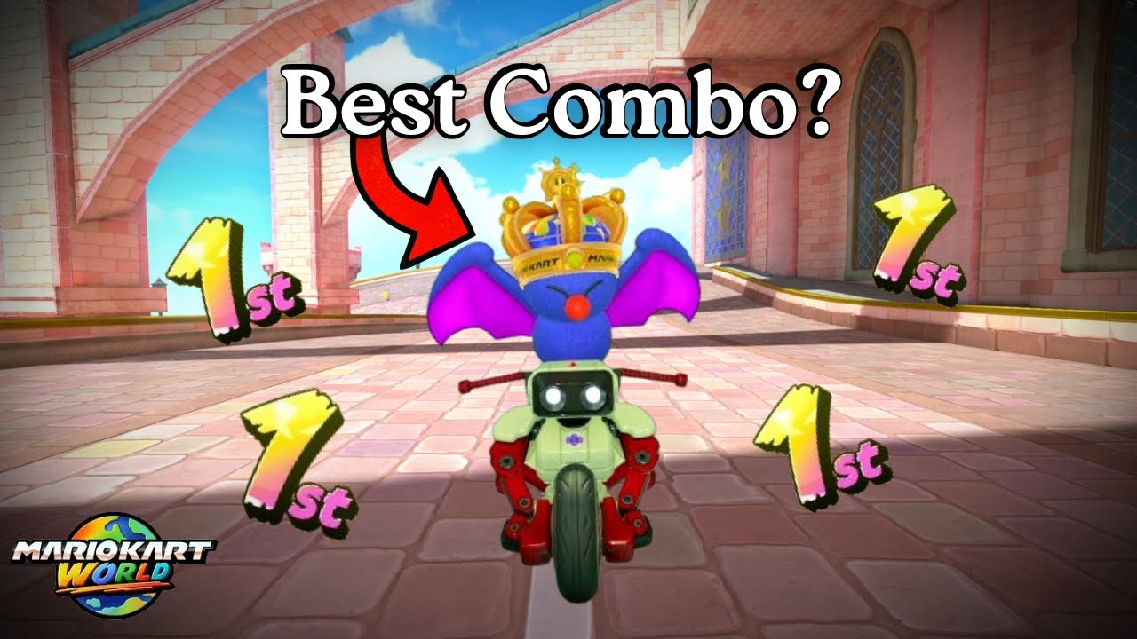 Лучшая комбинация в Mario Kart World