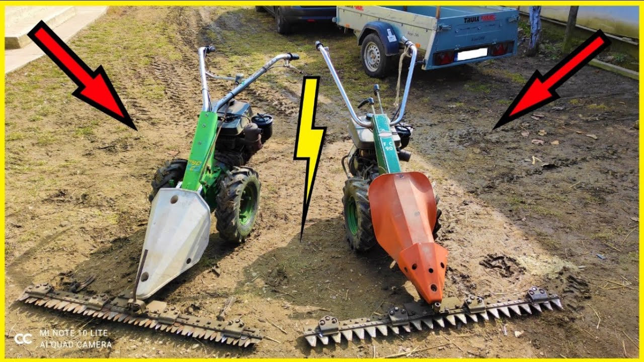 Motocositoare Ferrari 790 C & Goldoni FC 90