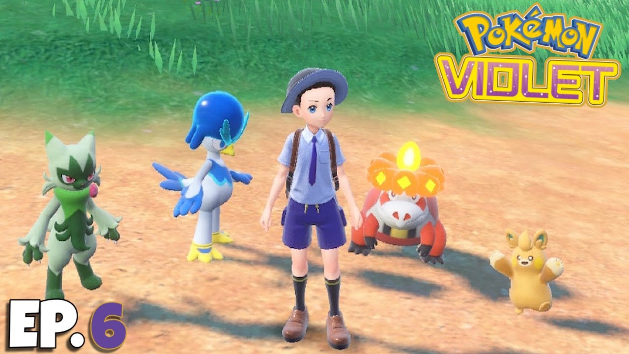 Pokémon Violet #6 • All Three Starters