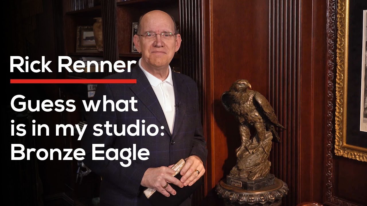 Why do I have a bronze eagle in my studio?