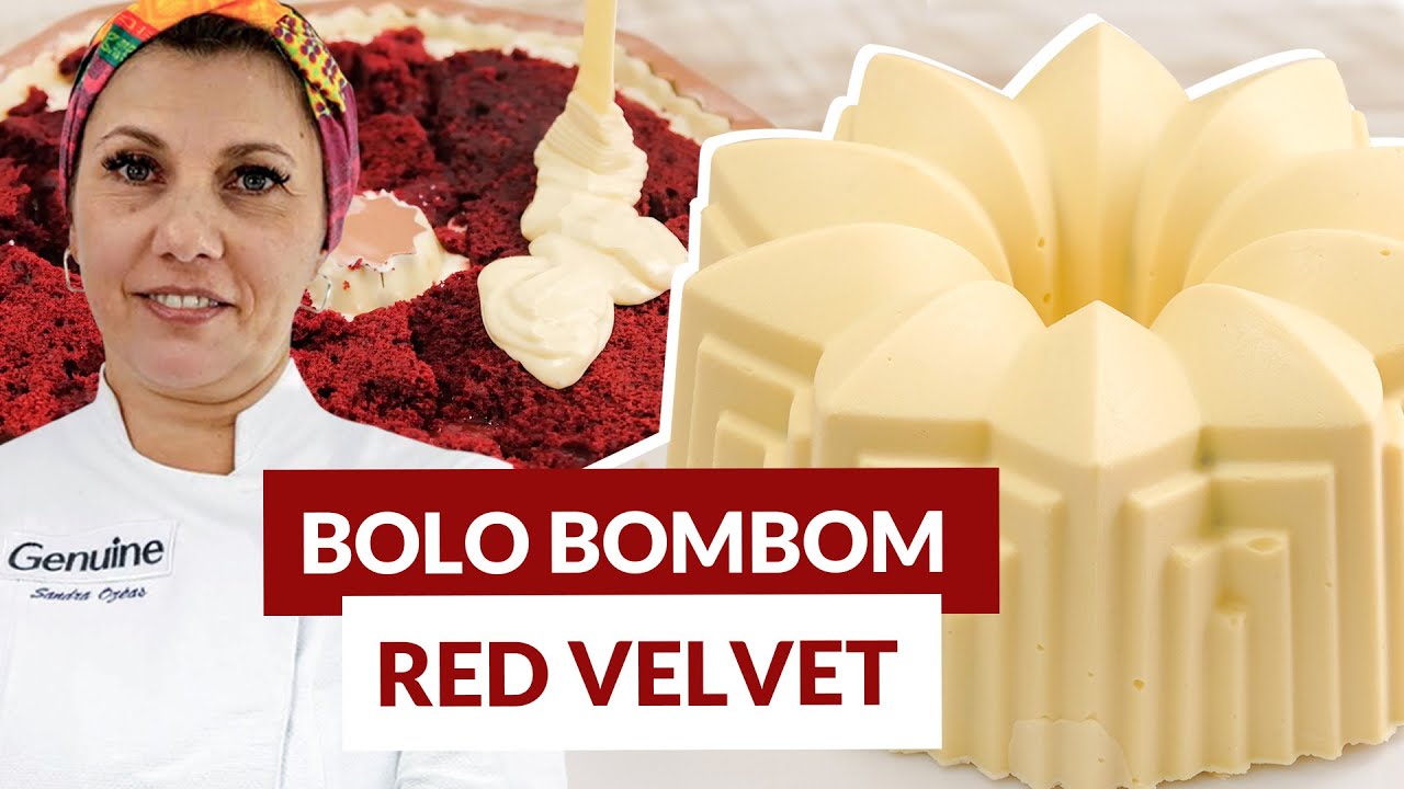 BOLO BOMBOM RED VELVET COM SANDRA OZEAS E GENUINE  | LOJA SANTO ANTONIO