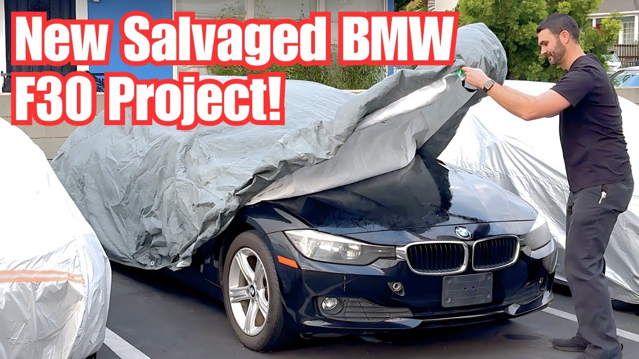 New Salvaged BMW F30 Project: No Start, Chewed Up Wire Harnesses and Missing Modules