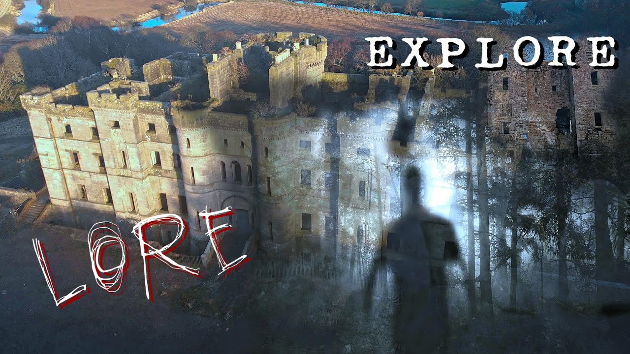 INSIDE Abandoned Haunted Dalquharran Castle | Ayrshire Scotland | 4K