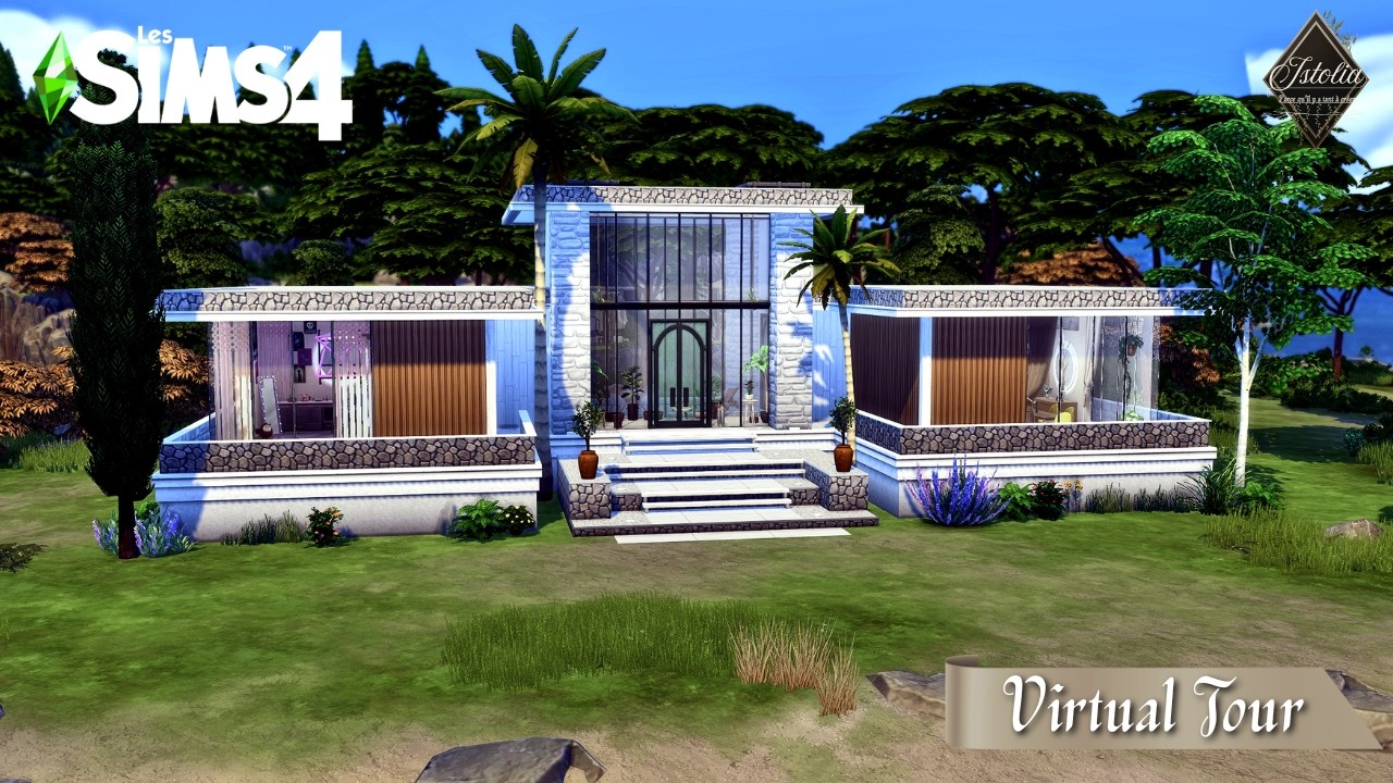 Éclat ✨ Maison élégante et baignée de lumière | Visite Les Sims 4