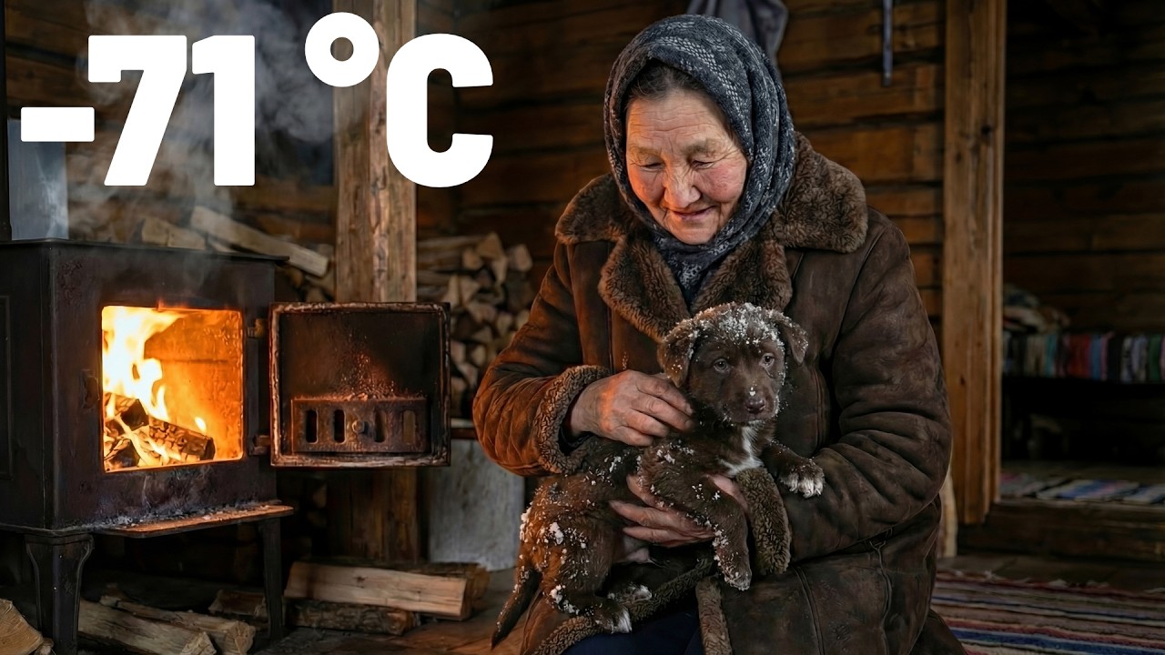She Found a Dying Puppy in the Snow | An Elderly Woman's Rescue at -71°C in Siberia ❄️🐶
