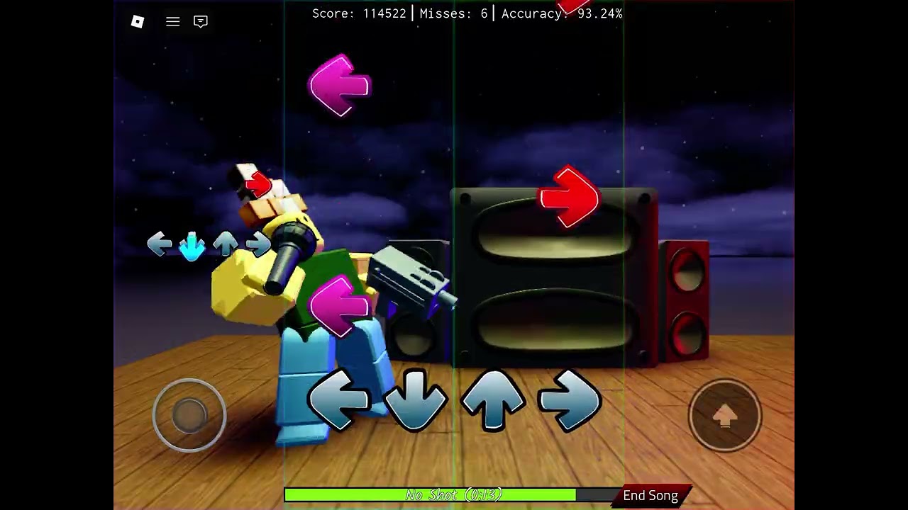 Playing FNF (No shot : and Nightmare run)