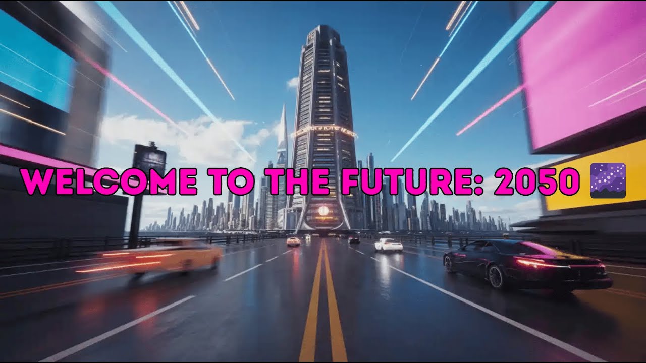 Future Sci‑Fi City 2050 | Ville Futuriste &mdash; Cinematic 4K