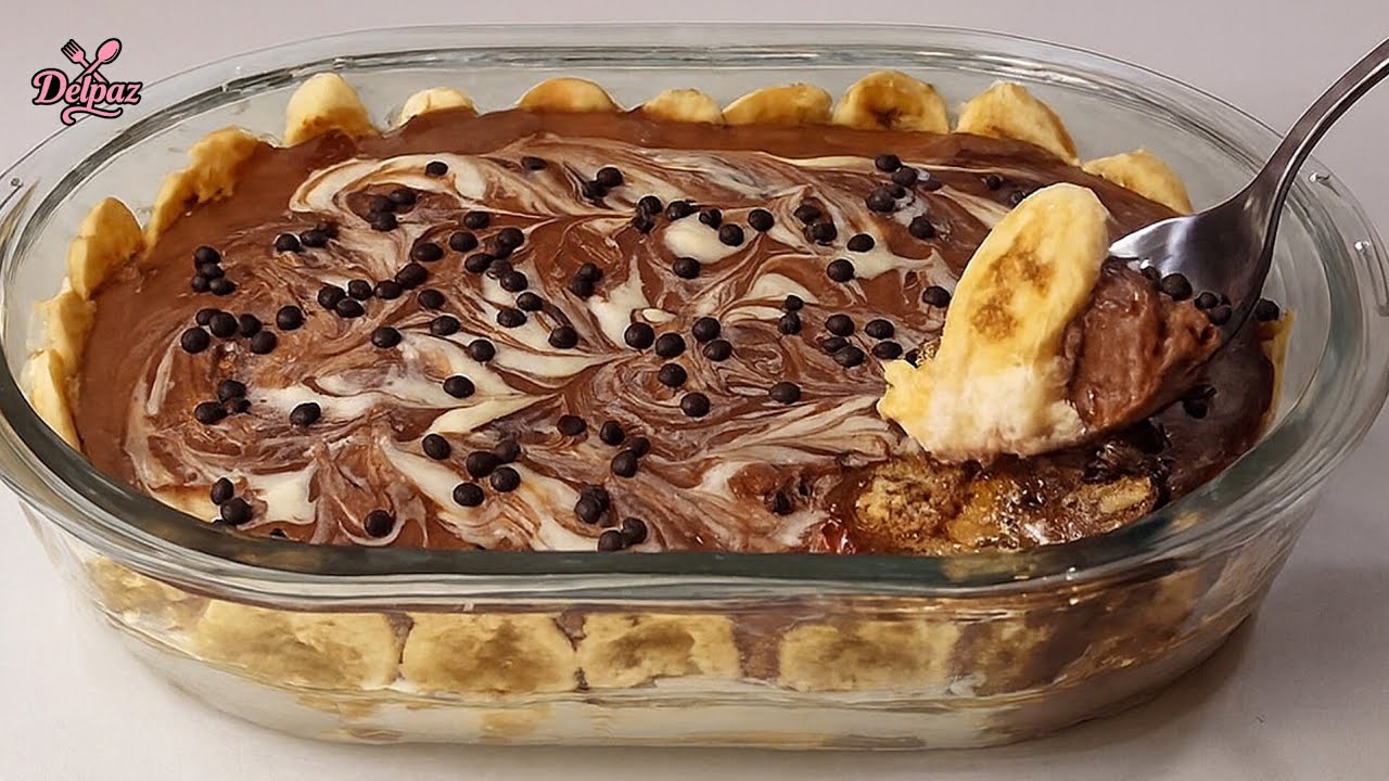 Banana Biscuit Dessert – So Creamy, So Easy 👌