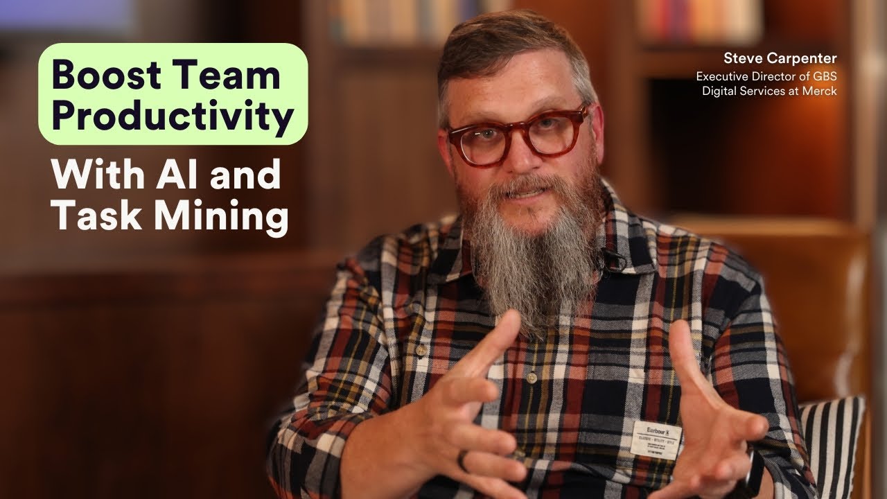 Merck + Mimica | How to increase productivity and cut costs using AI and task mining