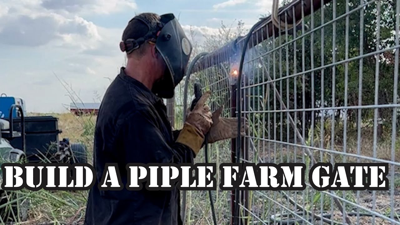 Build a Pipe Farm Gate