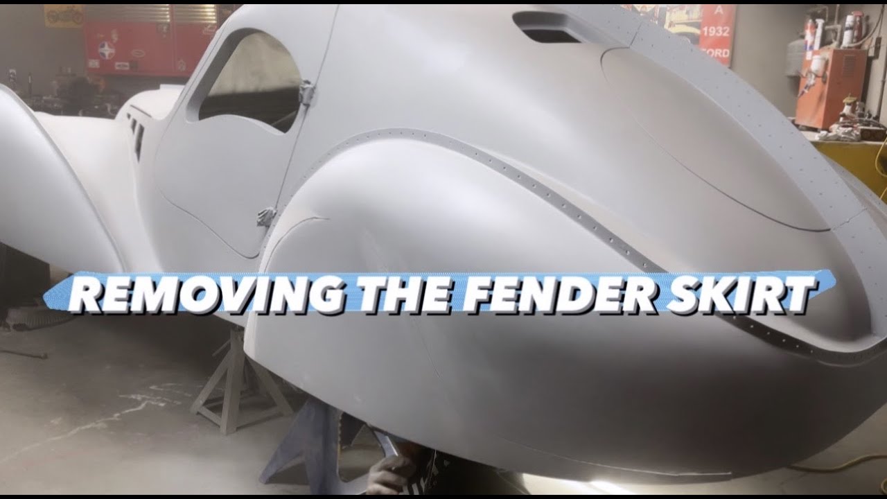 BUGATTI UPDATE: REMOVING THE OTHER FENDER SKIRT