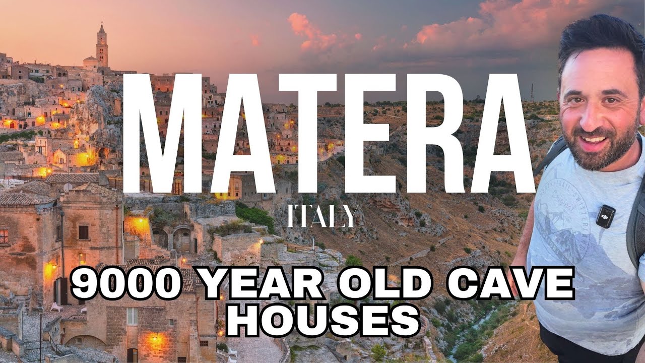 Они живут в пещерах уже 9000 лет! Древние пещерные дома Матеры 🇮🇹 Невероятная еда и парковка