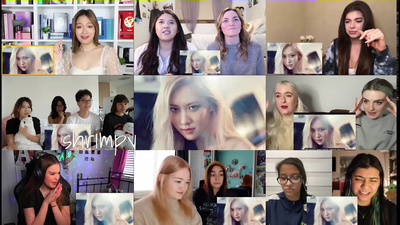 ROSÉ - 'On The Ground' M/V – REACTION MASHUP
