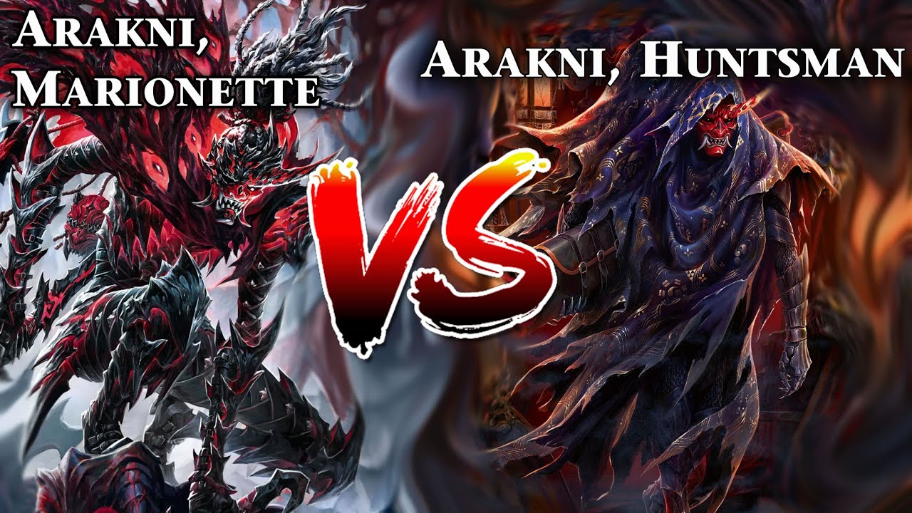 Arakni Marionette VS Arakni Huntsman - Armory game