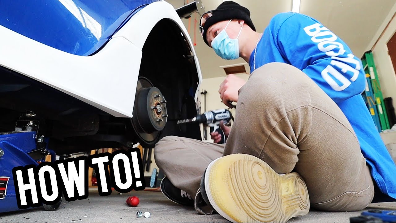 How To Cut And Prep Rear Fenders For WRX Bodykit!