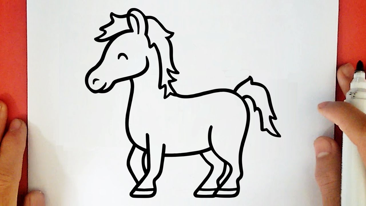 COMO DIBUJAR UN CABALLO