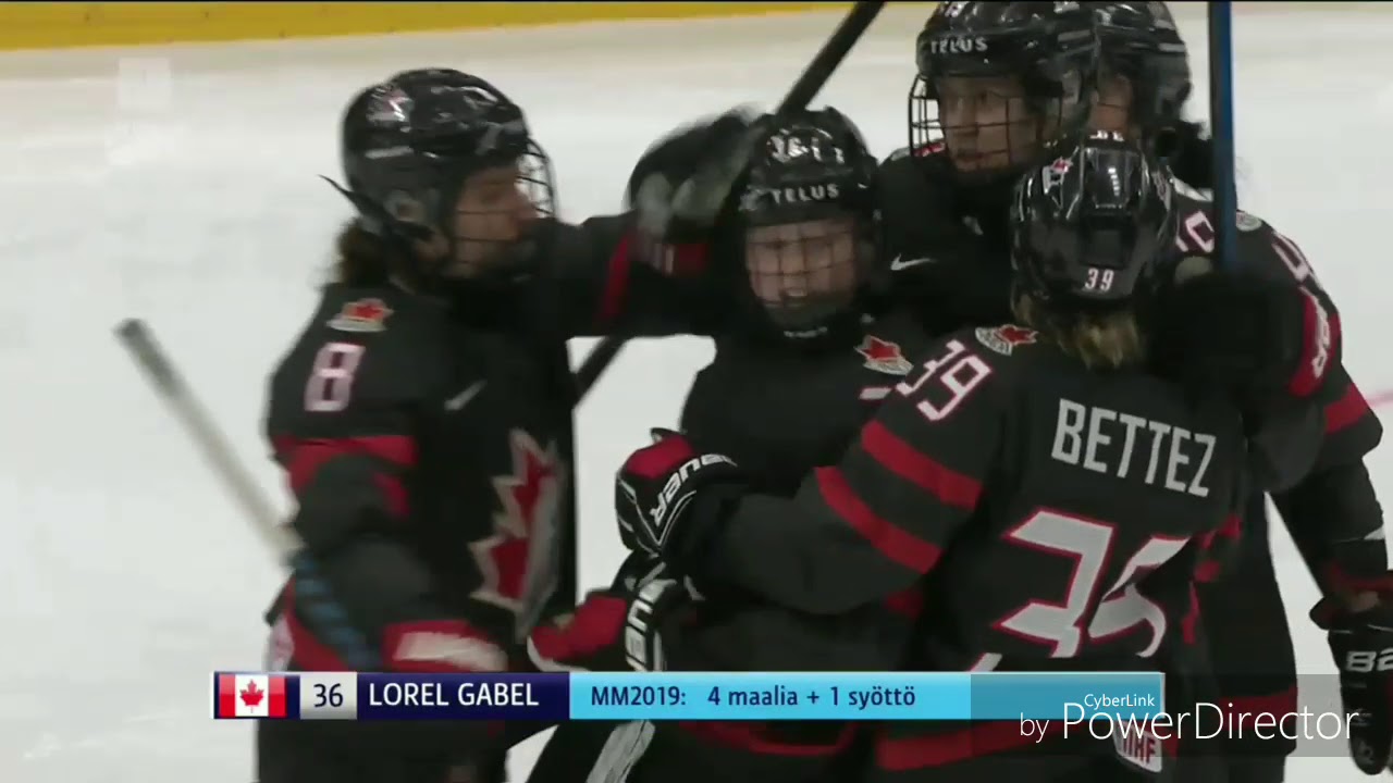Jääkiekon Naisten MM 2019 Välierä : Suomi - Kanada (FIN-CAN) 4-2