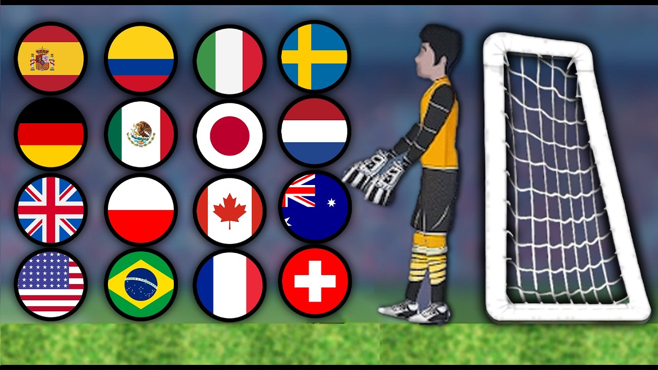 BEAT THE KEEPER | Marble Soccer Race Tournament