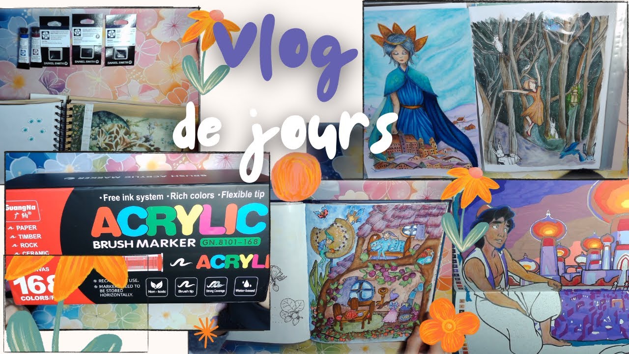 VLOG #hall #coloriage Colos terminés, des achats, des colos, des mises en couleur, un peu de Bla bla