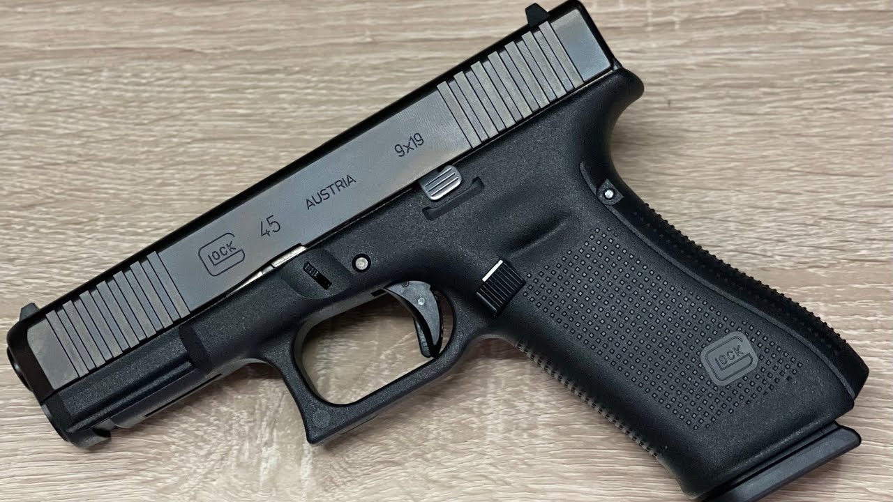 GLOCK 45 ส่วนบน19 ส่วนล่าง17 แม่น จับง่าย