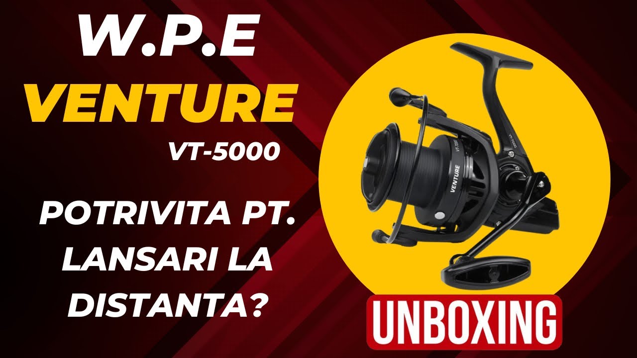 W.P.E Venture VT-5000. Potrivita pt lansări la distanță cu feeder ul la crap mare?