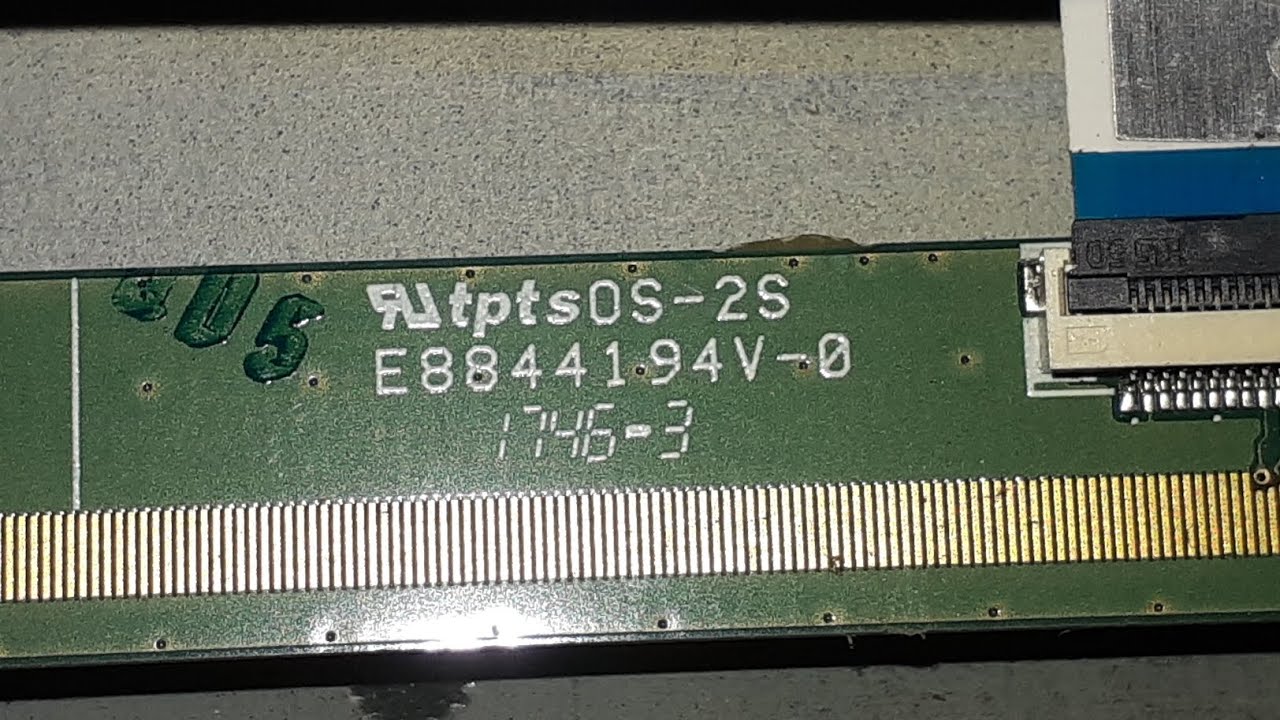 panel LG display E8844194V-0 potong jalur sebelah kiri