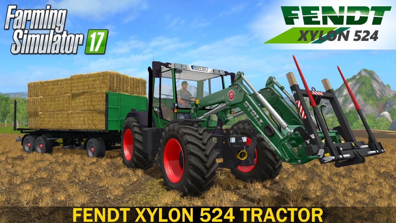 Farming Simulator 17 FENDT XYLON 524 TRACTOR
