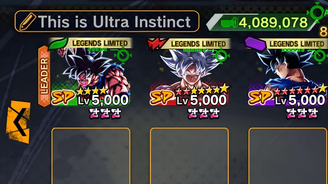Triple Ultra Instinct Goku!!!
