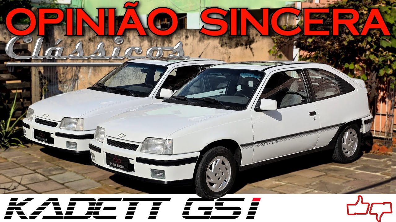 Kadett GSI: Época de OURO da CHEVROLET Brasil! História, curiosidades, AVALIAÇÃO COMPLETA. Clássicos