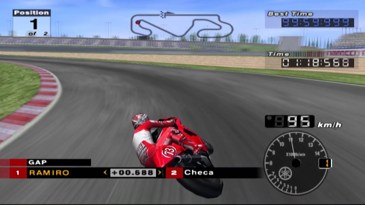 MotoGP 3 (PS2) || Challenge Mode: 6 - 10