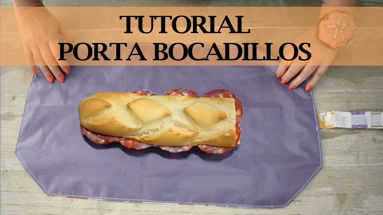 Tutorial porta bocadillos