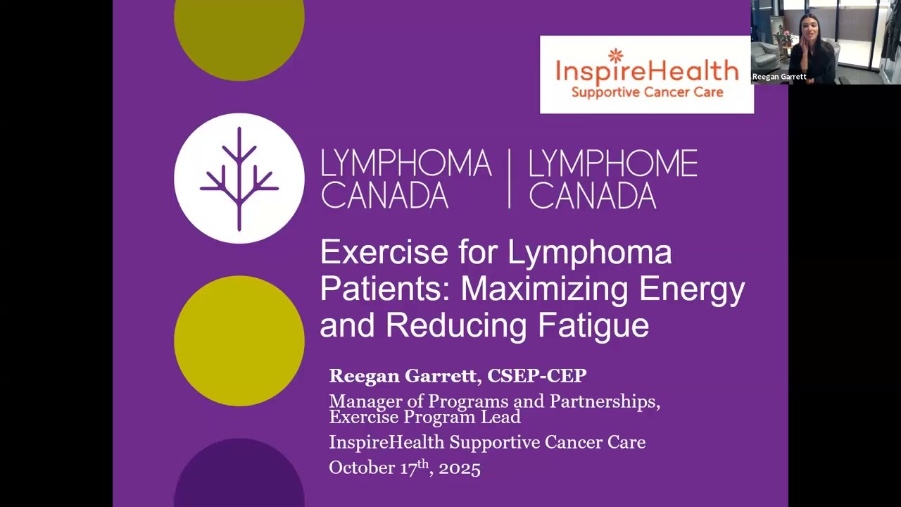 Exercise for Lymphoma Patients Maximizing Energy and Reducing Fatigue