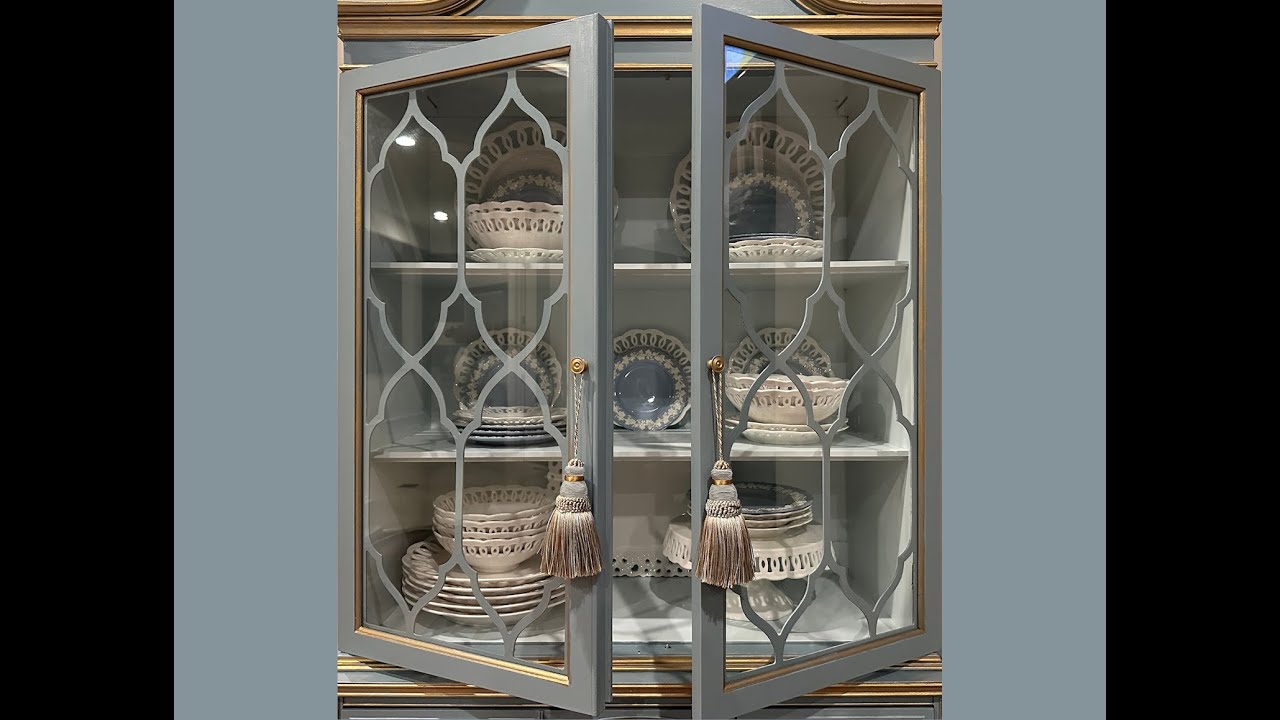5 Ways to Style a Glass Cabinet | Decorate with Me | Styling a Cabinet with Dishes | Handbag Fashion