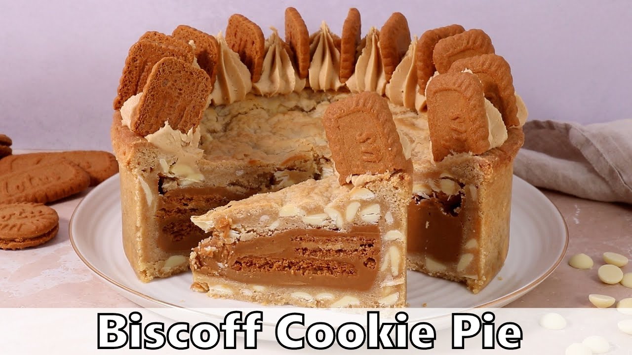 Biscoff Cookie Pie Recipe