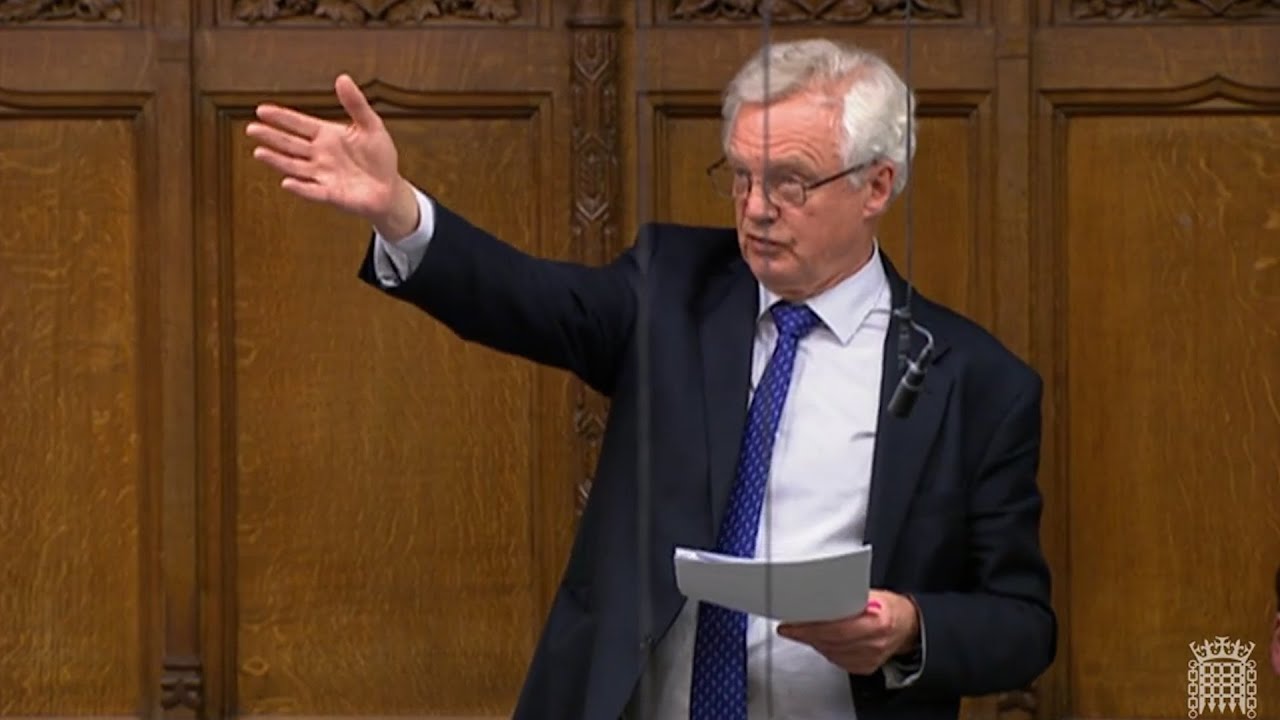 David Davis MP debates the Government's Public Order Bill.