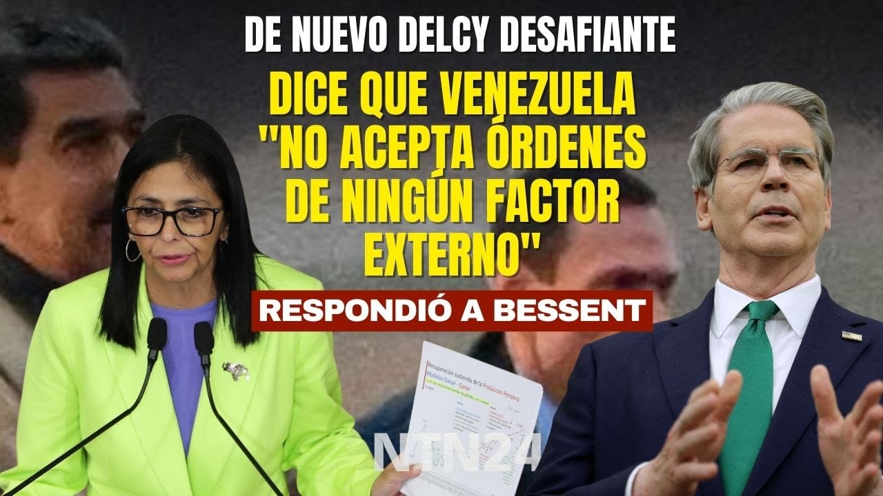 De nuevo Delcy Rodríguez desafiante: dice que Venezuela 