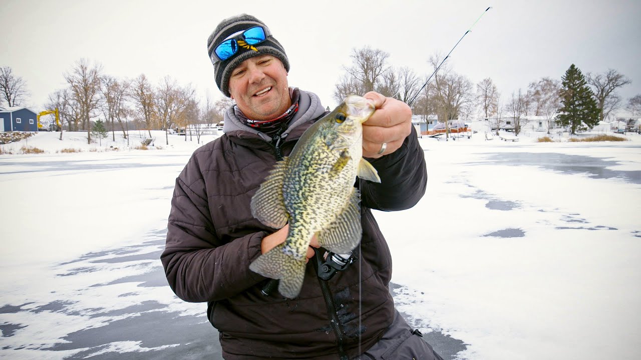 First Ice MEGA Live Otter Tail County Panfish - Crappies and Bluegills - In Depth Outdoors TV S17 E2