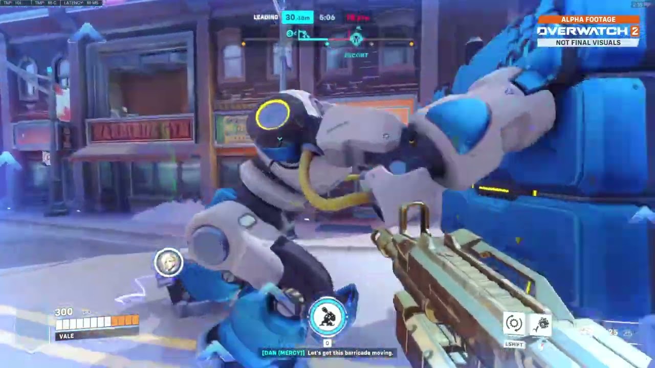 OW2 Alpha - Mercy Main Tries Bastion Rework ft. DanielFenner