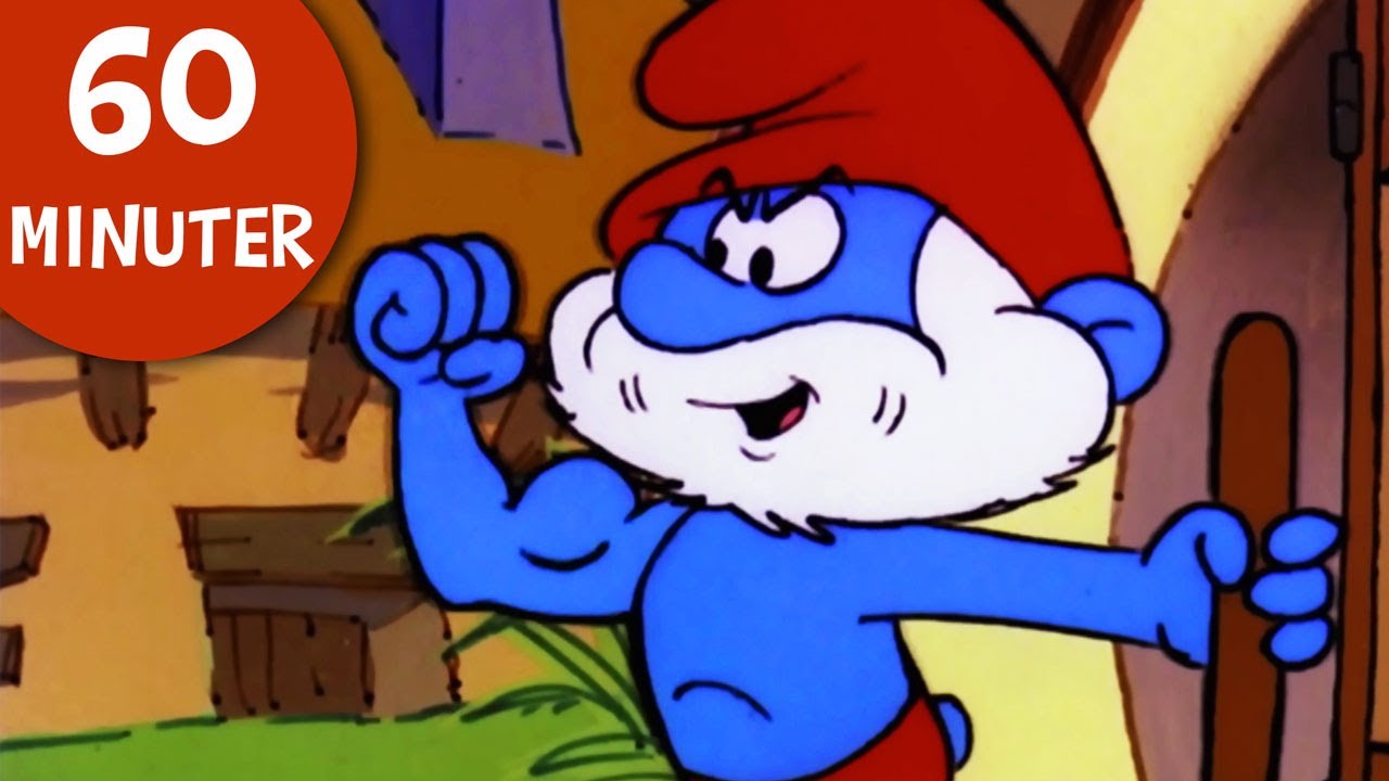 60 minuter av Smurf • Det bästa av Papa Smurf! • Smurfarna