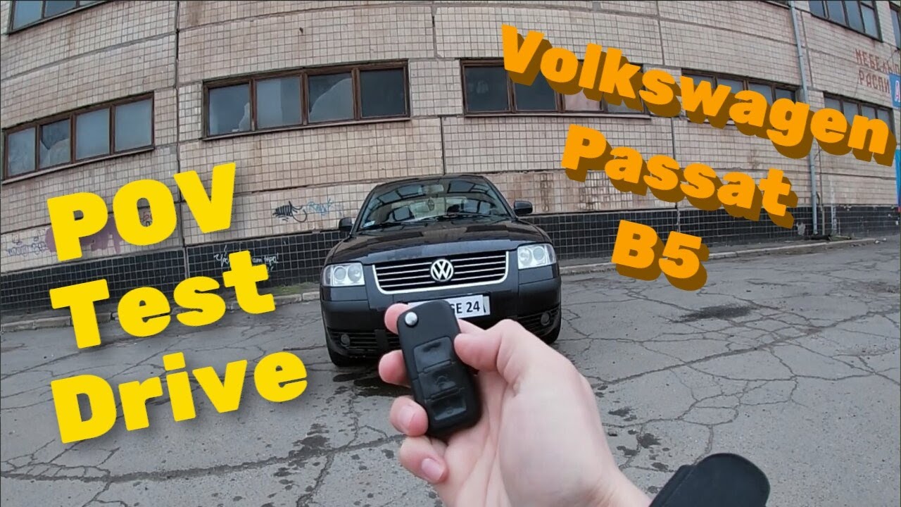 2003 VW Passat B5 (2.0 115 HP)  | POV Test Drive №4 Garage 24
